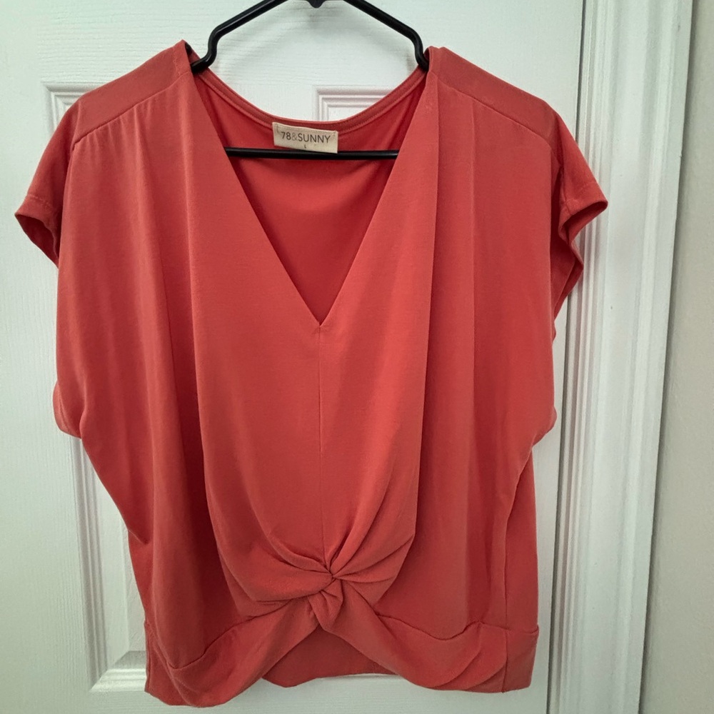 Coral Women's Top